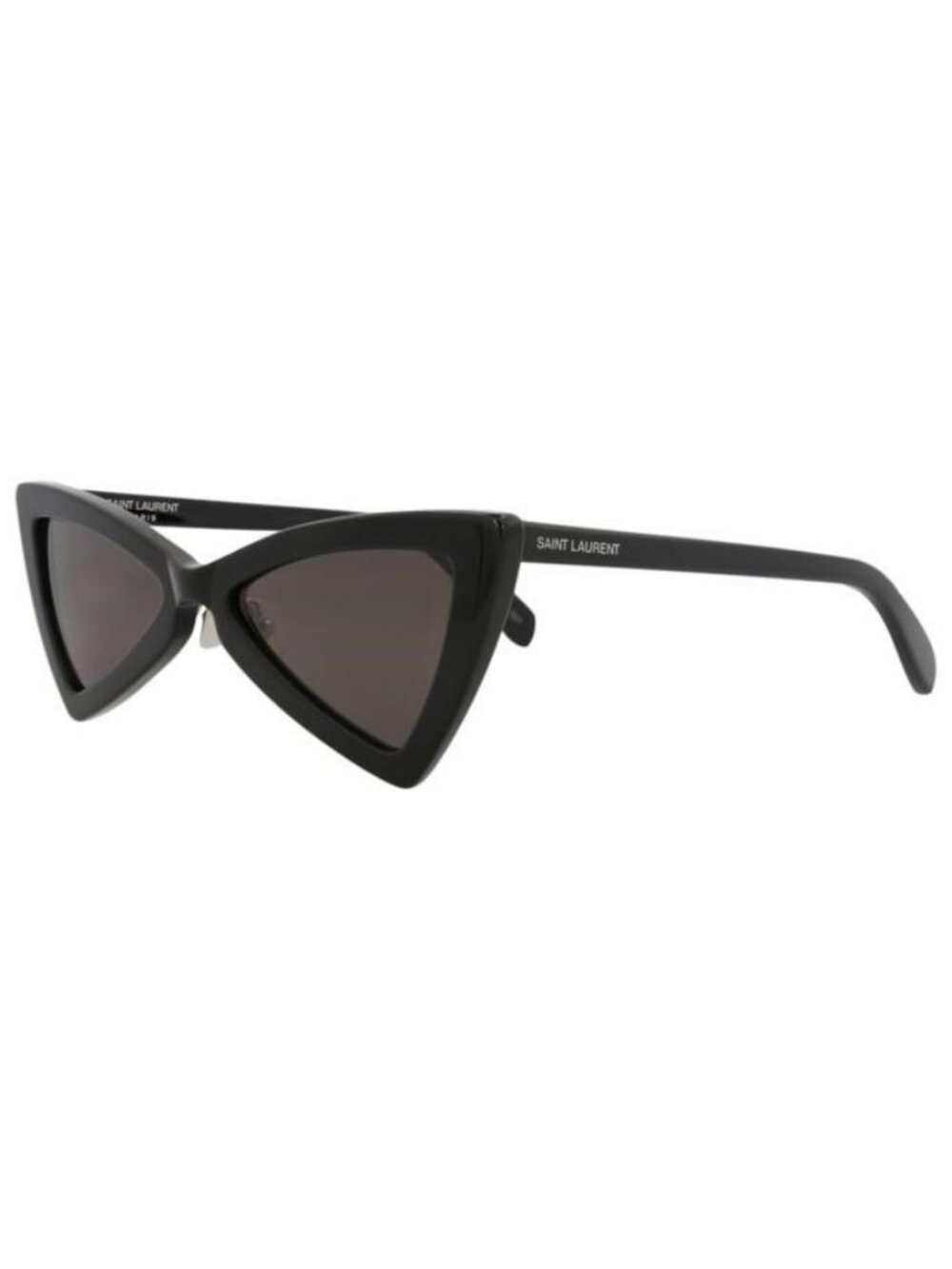 New Saint Laurent Womens Cat Eye Black Black Black Fashion Designer Sunglasses